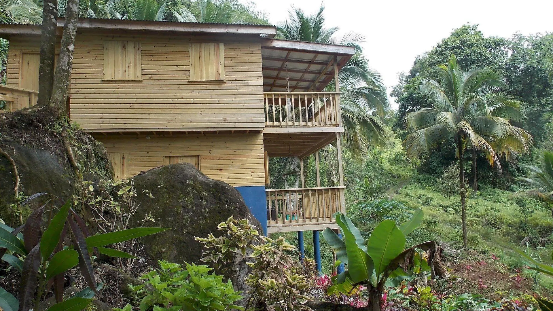 Roots Jungle Retreat Villa Marigot Lodge